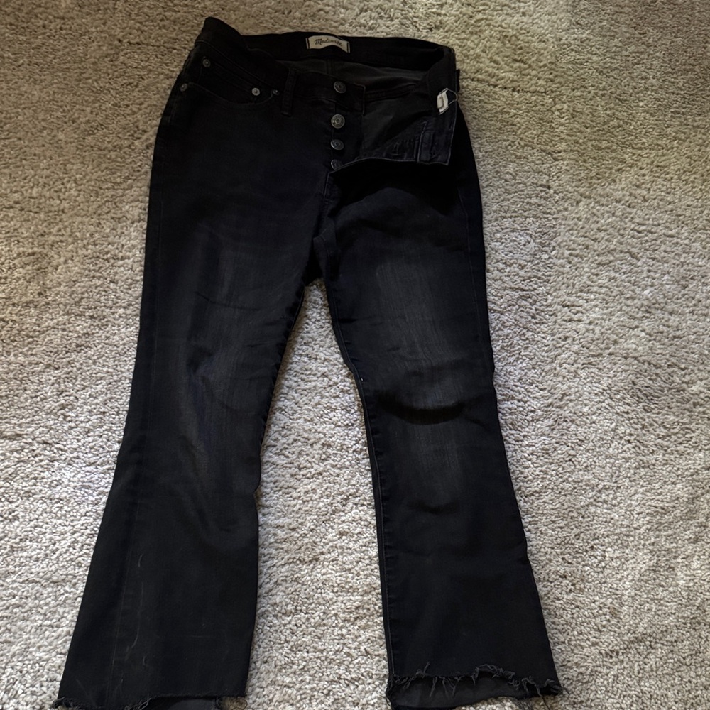 Madewell Women's Black Flare Jeans